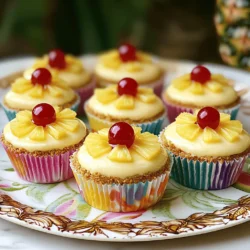- 1 cup crushed graham crackers - 1/4 cup unsalted butter, melted - 2 tablespoons brown sugar - 1 (8 oz) package cream cheese, softened - 1/2 cup granulated sugar - 1 teaspoon vanilla extract - 1/2 cup sour cream - 1 large egg - 1 cup crushed pineapple, well-drained - Maraschino cherries for garnish