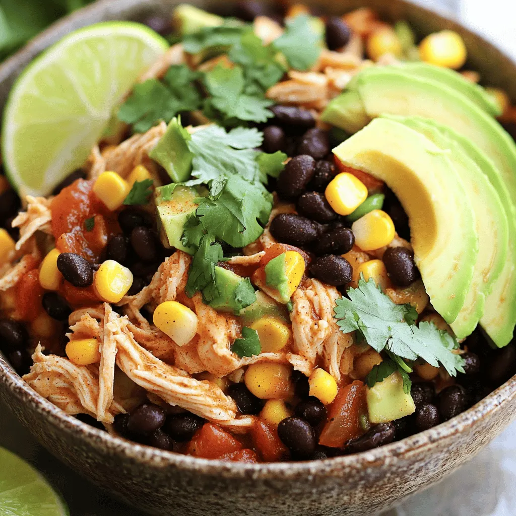 To make a great Crockpot Mexican Chicken, you need simple, fresh items. Here’s what you’ll need: