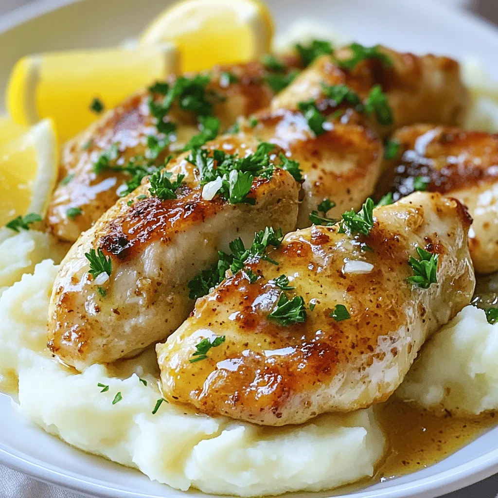To make this tasty garlic butter chicken, you need a few key items: