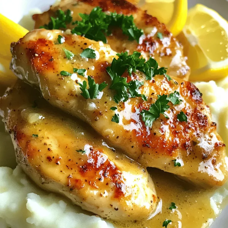 To make this tasty garlic butter chicken, you need a few key items: