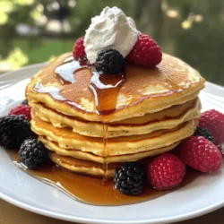 What makes buttermilk pancakes so fluffy? The secret lies in the ingredients and technique. Buttermilk adds moisture and a slight tang, which makes the pancakes tender. Baking powder and baking soda work together to create lift. This combination gives you those lovely, fluffy layers. How do you mix the batter? Start by sifting the dry ingredients together. This helps to break up any clumps. In a separate bowl, whisk the buttermilk, egg, and melted butter. Pour the wet mix into the dry mix. Stir gently until just combined. It’s okay if there are some lumps. Overmixing can lead to tough pancakes. What’s the best cooking method? Preheat your skillet over medium heat. A hot pan helps create that perfect golden-brown crust. Grease it lightly with cooking spray or butter. Pour the batter onto the skillet, using a ladle or measuring cup. Look for bubbles to form on the surface. This means it’s time to flip. What toppings should you use? I love maple syrup, fresh berries, or whipped cream. These add flavor and make your pancakes even more special. For a fun twist, try adding chocolate chips or nuts to the batter before cooking. For the complete process, check out the Full Recipe to enjoy these delightful pancakes. This blog post covered key points about understanding error code 500. We learned that it signals a server issue, which often frustrates users. Knowing its causes helps you troubleshoot better. My top tips can guide you in fixing this error quickly. Remember, staying calm is key when tech fails. Be proactive and seek help when needed. You can turn these problems into learning moments. Stay prepared, and you’ll tackle future issues with ease.