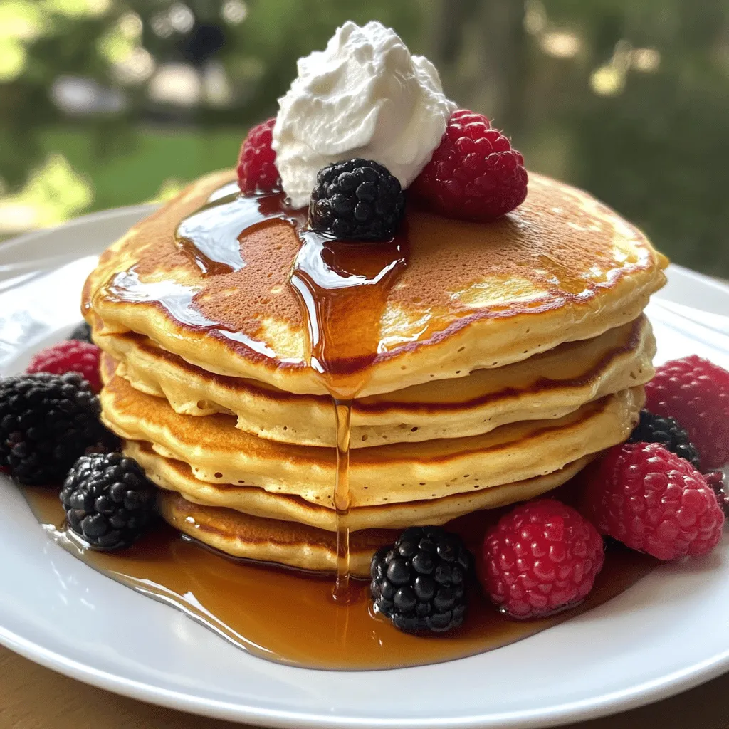 What makes buttermilk pancakes so fluffy? The secret lies in the ingredients and technique. Buttermilk adds moisture and a slight tang, which makes the pancakes tender. Baking powder and baking soda work together to create lift. This combination gives you those lovely, fluffy layers. How do you mix the batter? Start by sifting the dry ingredients together. This helps to break up any clumps. In a separate bowl, whisk the buttermilk, egg, and melted butter. Pour the wet mix into the dry mix. Stir gently until just combined. It’s okay if there are some lumps. Overmixing can lead to tough pancakes. What’s the best cooking method? Preheat your skillet over medium heat. A hot pan helps create that perfect golden-brown crust. Grease it lightly with cooking spray or butter. Pour the batter onto the skillet, using a ladle or measuring cup. Look for bubbles to form on the surface. This means it’s time to flip. What toppings should you use? I love maple syrup, fresh berries, or whipped cream. These add flavor and make your pancakes even more special. For a fun twist, try adding chocolate chips or nuts to the batter before cooking. For the complete process, check out the Full Recipe to enjoy these delightful pancakes. This blog post covered key points about understanding error code 500. We learned that it signals a server issue, which often frustrates users. Knowing its causes helps you troubleshoot better. My top tips can guide you in fixing this error quickly. Remember, staying calm is key when tech fails. Be proactive and seek help when needed. You can turn these problems into learning moments. Stay prepared, and you’ll tackle future issues with ease.