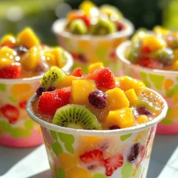 To make these fun treats, you need: - 2 cups of vibrant fruit juice - 1 cup of hydrating coconut water - 1 tablespoon of honey or agave syrup (optional) - 1 cup of diced fresh fruit - Small paper cups or reusable ice pop molds You can use many tasty juices for your otter pops. Here are some great choices: - Fresh orange juice for a zesty kick - Rich grape juice for a sweet treat - Mixed berry juice for a fruity blend - Pineapple juice for a tropical flavor - Apple juice for a classic taste Adding fruit makes your otter pops extra special. Try these fresh fruits: - Strawberries for a sweet burst - Kiwi for a unique tang - Mango for a tropical touch - Blueberries for a pop of color - Raspberries for a tart contrast Using the right ingredients makes all the difference. The blend of juice and fresh fruit creates a tasty and refreshing treat. For the full recipe, follow the steps to enjoy your homemade otter pops! First, grab a large mixing bowl. Pour in 2 cups of your choice of fruit juice. You can use fresh orange juice, rich grape juice, or even a mix of berries. Then, add 1 cup of coconut water for hydration. If you like your pops sweet, mix in 1 tablespoon of honey or agave syrup. Now, use a whisk or spoon to stir everything together until it blends well. Taste the mixture. If you want it sweeter, add more honey or syrup. Stir after each addition until you reach your perfect sweet spot. Next, it's time to fill your molds. Take small paper cups or ice pop molds and carefully pour in the juice mixture. Leave about a quarter of space at the top for expansion as it freezes. Now, grab your fresh fruit. Dice up some strawberries, kiwi, or mango. Add the diced fruit into each cup or mold. Use a spoon to gently push the fruit down so it gets covered in the juice. This gives your otter pops a fun fruity surprise! If you're using molds, insert popsicle sticks into the center. Make sure they are stable and centered in the mixture. Now, it’s time to freeze! Place your filled cups or molds in the freezer. Let them freeze for at least 4-6 hours. You want them to be solid before enjoying. When you’re ready to serve, remove the pops. If they’re stuck, run warm water over the outside of the cups or molds for a few seconds. This helps loosen them so they pop out easily. Now, you can enjoy your refreshing homemade otter pops, perfect for a hot summer day! For the full recipe, refer to the earlier section. To adjust sweetness in your otter pops, taste the juice mix first. If it needs more sweetness, add honey or agave syrup. Stir well after each addition. This way, you control the taste. Remember, some fruits are sweeter than others. Use those for a natural boost. If you want to avoid sugar, try other sweeteners. Stevia or maple syrup are great options. They add sweetness without extra calories. Always start with a small amount. Taste as you go to find the right balance for your otter pops. Freezer burn can ruin your pops. To avoid this, use airtight containers or wraps. Make sure the containers are tightly sealed. Leave some space in the cups for liquid expansion. This helps keep your otter pops fresh and tasty! {{image_4}} You can make otter pops with many flavors. Mix different fruit juices for fun. Here are some tasty combos: - Orange and Pineapple: A sweet and tangy mix. - Berry Medley: Combine strawberries, blueberries, and raspberries for a burst of flavor. - Grape and Lemonade: This mix gives a sweet and sour taste. - Watermelon and Mint: A refreshing twist for hot days. Feel free to get creative! Try your favorite juices to find new tastes. Making otter pops that fit everyone’s needs is easy. Use fruit juices and coconut water for a vegan base. Instead of honey, try agave syrup or maple syrup. This keeps it vegan and sweet. Check for allergies by choosing fruits that are safe for everyone. Always read labels on store-bought juices and syrups to avoid allergens. You can add unique flavors to your otter pops. Try these fun add-ins: - Basil: This herb adds a fresh taste, especially with berries. - Ginger: A little ginger gives a spicy kick to any fruit mix. - Cinnamon: Sprinkle some cinnamon for a warm flavor, great with apples or pears. - Chili Powder: For those who love heat, a pinch of chili powder can spice things up. These add-ins make your pops unique and exciting. Enjoy exploring different flavors! To store your homemade otter pops, keep them in the freezer. Place them in a sealed container, or wrap them in plastic wrap. This helps prevent ice crystals from forming. If you use paper cups, stack them gently. Make sure they are upright to avoid spills. Homemade otter pops can last up to three months in the freezer. After that, they may lose flavor and texture. Always check for freezer burn before enjoying them. If they look odd or have ice crystals, it’s best to toss them. If your otter pops thaw out, you can refreeze them. Just make sure they are still safe to eat. Check for any signs of spoilage. To refreeze, place them back in the molds or cups and put them in the freezer right away. Remember, repeated thawing and refreezing can change their texture. Enjoy them fresh for the best taste! Homemade Otter Pops need at least 4 to 6 hours to freeze. This time lets them become solid and icy. If you want them ready sooner, you can freeze them for a bit longer. Just check them after 6 hours. If they feel hard, they are ready to eat! Yes, you can use small paper cups or any freezer-safe container. Just make sure they can hold liquid. If you use cups, remember to add popsicle sticks before freezing. This way, you can easily pull them out when they are ready. For a fun texture, try using strawberries, kiwi, or mango. These fruits add color and flavor. You can also mix in blueberries or raspberries for more variety. Make sure to cut the fruit into small pieces. This helps them fit well in the pops and makes each bite tasty! Homemade Otter Pops are fun and easy to make. We covered the ingredients, from juice to fresh fruits. You learned how to prepare and freeze them well. I shared tips on sweetness and storage. You can try different flavors and add-ins for fun variations. These treats are perfect for hot days. Now, you can create your own tasty Otter Pops at home. Enjoy the process, and share your ideas with friends!