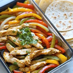 Satisfying One-Pan Chicken Fajitas Easy Dinner Recipe