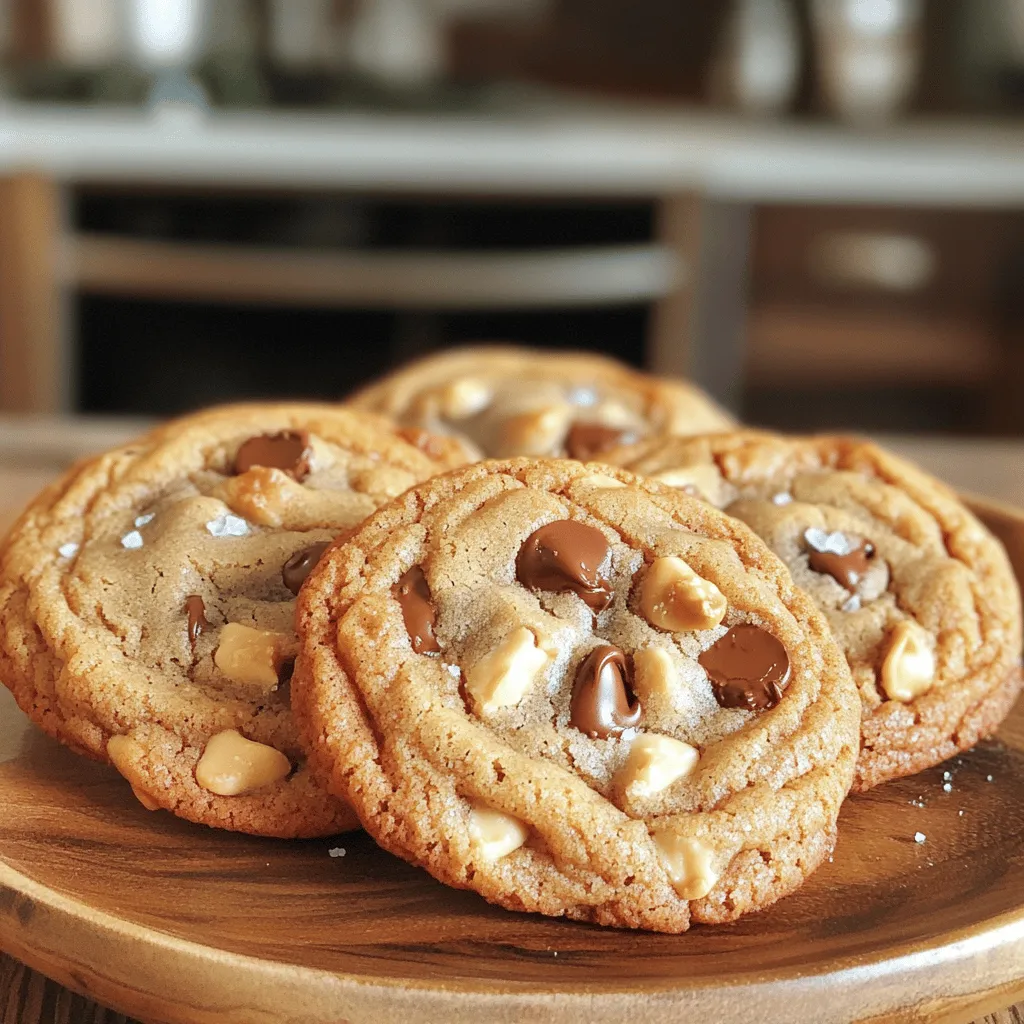 To make the ultimate chocolate chip cookies, gather these simple ingredients: - 2 ¾ cups all-purpose flour - 1 teaspoon baking soda - 1 teaspoon salt - 1 cup unsalted butter, softened - ¾ cup granulated sugar - ¾ cup packed brown sugar - 1 teaspoon pure vanilla extract - 2 large eggs (room temperature) - 2 cups semi-sweet chocolate chips - 1 cup chopped nuts (optional) - Sea salt for sprinkling Each ingredient plays a key role in the cookie's flavor and texture. The flour gives structure, while the butter adds richness. Both sugars provide sweetness and help with the soft texture. Baking soda helps the cookies rise, and salt enhances the overall flavor. Using room temperature eggs ensures a smooth batter. Semi-sweet chocolate chips melt just right, creating gooey pockets of chocolate. If you like, add nuts for crunch, but they are not required. A sprinkle of sea salt on top before baking adds a touch of contrast that elevates the cookie experience. Remember, this is just the ingredient list. The magic happens when you follow the full recipe for an amazing treat! - Preheat and prepare Preheat your oven to 375°F (190°C). Line a baking sheet with parchment paper. This helps the cookies not to stick. - Mix dry ingredients In a bowl, whisk together 2 ¾ cups all-purpose flour, 1 teaspoon baking soda, and 1 teaspoon salt. This mix gives the cookies structure. - Cream butter and sugars In a larger bowl, beat together 1 cup softened unsalted butter, ¾ cup granulated sugar, ¾ cup packed brown sugar, and 1 teaspoon vanilla extract. Mix until creamy and light. This step makes the cookies fluffy. - Incorporate eggs Add 2 large eggs, one at a time. Mix after each egg until fully blended. This helps bind the dough. - Combine wet and dry ingredients Gradually mix in the dry flour mixture. Do this until just combined. Overmixing can make cookies tough, so be gentle. - Add chocolate chips and nuts Fold in 2 cups semi-sweet chocolate chips and 1 cup chopped nuts if you want. Gently mix to evenly spread the chocolate. - Shape and bake cookies Drop rounded tablespoons of dough onto the prepared baking sheet, leaving space between each. For extra flavor, sprinkle sea salt on top. Bake for 9-11 minutes. The edges should turn golden brown while the centers stay soft. Follow these steps to create the ultimate chocolate chip cookies. Check the full recipe for more details! Use room temperature ingredients to help the dough mix well. Cold butter makes it hard to blend and can lead to tough cookies. I always let my butter sit out for about an hour before using it. This small step ensures a smooth, creamy mix. When you mix the dough, use low speed and just combine until you see no dry flour. Overmixing can make cookies tough. To know when your cookies are done, watch the edges closely. They should be golden brown. The centers will look soft and slightly underbaked. This is perfect since they continue cooking as they cool. After baking, let them rest on the sheet for five minutes. This helps keep them soft. Then, move them to a wire rack to cool completely. Serve your cookies warm with a cold glass of milk. The combo is a classic treat! For a special touch, arrange them on a nice plate and dust with powdered sugar. This adds a lovely finish and makes them look fancy. You can also pair these cookies with coffee, making a great snack for guests or yourself. {{image_4}} To make gluten-free cookies, use gluten-free flour. Look for a blend that works well in baking. You can also add xanthan gum for better texture. This helps mimic the structure that gluten offers. For a vegan cookie, swap butter for coconut oil or vegan butter. Use flaxseed meal or applesauce instead of eggs. Mix 1 tablespoon of flaxseed meal with 2.5 tablespoons of water. Let it rest for a few minutes to thicken. This mixture acts as a great egg substitute. You can boost flavor by adding spices. A pinch of cinnamon adds warmth, while a bit of espresso powder enhances chocolate taste. Experiment with different types of chocolate too. Use milk, dark, or white chocolate chips for variety. Each type brings its unique touch to your cookies. For the full recipe, check out the Ultimate Chocolate Chip Cookies. To keep your cookies fresh, store them in an airtight container. This helps lock in moisture and keeps them soft. Place parchment paper between layers to avoid sticking. Keep the container at room temperature, away from heat and sunlight. If you have extra cookies, you can also use a resealable plastic bag. You can freeze both pre-baked and baked cookies. For pre-baked cookies, scoop dough onto a baking sheet and freeze until firm. Then, transfer the dough balls to a bag. For baked cookies, let them cool completely first. Wrap them tightly in plastic wrap, then place in a bag. They can last up to three months in the freezer. Cookies stay fresh at room temperature for about one week. If you store them in the fridge, they last about two weeks. Always check for any signs of spoilage, like an off smell or hard texture. The ultimate chocolate chip cookie has rich flavor and a soft texture. Key ingredients include: - All-purpose flour for structure - Unsalted butter for creaminess - Brown sugar for depth - Semi-sweet chocolate for sweetness - Vanilla extract for warmth To enhance flavor and texture, cream the butter and sugars well. This step adds air and makes cookies fluffy. Also, do not overmix the dough. Overmixing leads to tough cookies. Yes, you can mix it up! Different chocolate chips can change the taste. Some options include: - Milk chocolate for extra sweetness - Dark chocolate for a rich flavor - White chocolate for a creamy touch Feel free to combine different types. You can also use chocolate chunks for a more rustic look. Flat cookies can happen for several reasons. Common causes include: - Butter that is too warm - Too much flour - Not enough baking soda To fix flat cookies, make sure your butter is soft but not melted. Measure flour accurately, spooning it into the measuring cup. Finally, check your baking soda for freshness! To keep cookies soft after baking, follow these tips: - Store cookies in an airtight container. - Add a slice of bread to the container. The bread keeps cookies moist. - Avoid overbaking. Remove cookies from the oven when the edges are golden. These steps help your cookies stay soft and tasty for days. For the complete recipe, check the Full Recipe section. Making perfect cookies is easy when you have the right steps and tips. We covered the essential ingredients, step-by-step instructions, and helpful tricks. Also, we explored delicious variations and proper storage methods. As you bake, remember that fresh ingredients and careful mixing are key. Enjoy baking your cookies, and don’t forget to share them! Each bite will make all your efforts worthwhile. Happy baking!