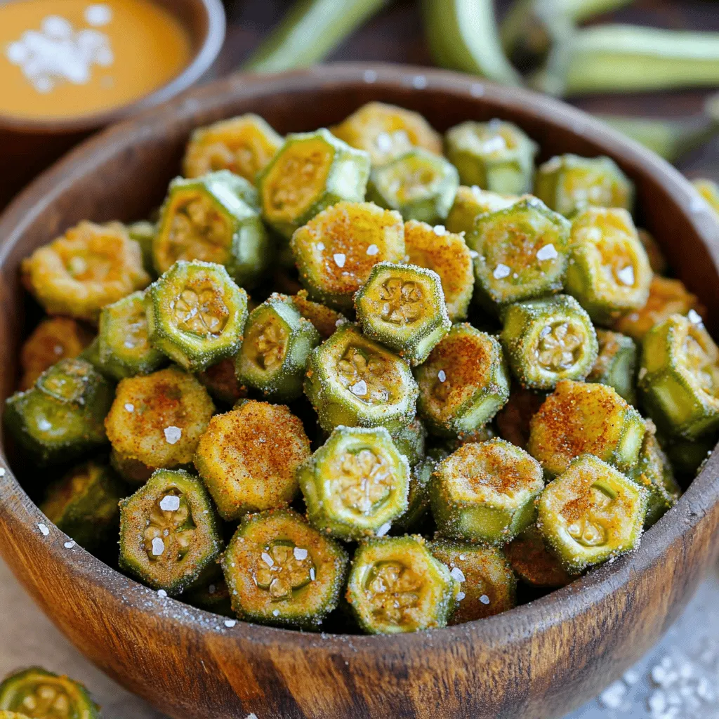 Southern Fried Okra Crunchy and Flavorful Dish