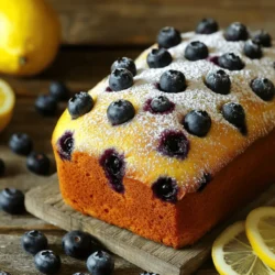 To make a delightful lemon blueberry pound cake, gather these basic items: - 1 ½ cups all-purpose flour - 1 teaspoon baking powder - ½ teaspoon baking soda - ¼ teaspoon salt - ½ cup unsalted butter, softened - 1 cup granulated sugar - 2 large eggs, at room temperature - Zest of 1 lemon (about 1 tablespoon) - 1 tablespoon freshly squeezed lemon juice - ½ cup buttermilk (or milk with 1 teaspoon white vinegar) - 1 cup fresh blueberries (or frozen if fresh are unavailable) For a beautiful finish, consider these extras: - Powdered sugar for dusting - Whole blueberries for decoration - A sprig of mint for freshness When selecting blueberries, look for these signs: - Pick berries that are firm and plump. - Choose berries with a deep blue color. - Avoid any with green or red spots. - Check for a light white powder on the surface; it’s a natural protective coating. - Smell the berries; they should have a sweet aroma. Using fresh ingredients makes your cake tastier. Trust me, it’s worth the effort! For the full recipe, check the complete guide. Start by preheating your oven to 350°F (175°C). Grease a 9x5 inch loaf pan lightly. Line the pan with parchment paper. This helps you remove the cake easily later. In a medium bowl, mix together the dry ingredients: - 1 ½ cups all-purpose flour - 1 teaspoon baking powder - ½ teaspoon baking soda - ¼ teaspoon salt Whisk these together until they are well combined. Set this bowl aside for now. In a large mixing bowl, cream the softened butter and granulated sugar. Use an electric mixer on medium speed. Beat them for about 3-4 minutes. The mixture should look light and fluffy. Add the eggs to the butter-sugar mix one at a time. Make sure to mix well after each addition. Then add the lemon zest and lemon juice. Mix until everything is blended smoothly. Gradually add your dry mixture to the wet ingredients. Do this in parts, alternating with the buttermilk. Start and end with the dry mix. Keep the mixer on low speed to avoid overmixing. This keeps your cake tender. Gently fold in the fresh blueberries using a spatula. Ensure they are spread evenly without breaking. Pour the batter into your prepared loaf pan. Smooth the top with the spatula. Bake in the oven for 50-60 minutes. A toothpick should come out clean when the cake is done. Let the cake cool in the pan for about 10 minutes. Then, move it to a wire rack to cool completely. If you want, dust the cooled cake with powdered sugar before serving. Enjoy the bright flavors of lemon and blueberries with every bite! For the full recipe, check the details above. To get a moist and fluffy cake, follow a few easy steps. First, make sure your butter is soft. This helps it mix well with sugar. Cream them together until light and airy. Second, add the eggs one by one. This ensures they blend in well. When mixing the dry and wet ingredients, do not overmix. Mixing just until combined keeps the cake tender. Lastly, fold in the blueberries gently. This prevents them from breaking apart in the batter. One big mistake is using cold ingredients. Always let your eggs and butter sit at room temperature. Another mistake is overmixing the batter. This can make your cake dense. Also, don’t skip lining your pan with parchment paper. Doing so helps the cake come out easily. Lastly, keep an eye on baking time. Every oven is different, so check your cake a bit early. Start with fresh blueberries. They should be firm and plump. Look for vivid color, which shows ripeness. For lemons, choose ones that feel heavy for their size. This means they have lots of juice. Use unsalted butter for better control over salt levels. When it comes to flour, go for all-purpose flour for the best results. Lastly, use fresh buttermilk or make your own by adding vinegar to milk. Quality ingredients make a big difference in taste. For the full recipe, refer back to the beginning of this article. {{image_4}} You can make this cake gluten-free with a simple swap. Use gluten-free flour instead of all-purpose flour. Brands like Bob’s Red Mill or King Arthur Flour work well. The rest of the recipe stays the same. The taste and texture will still shine through. Just make sure to check that your baking powder is gluten-free too! For a fun twist, you can add nuts or other fruits. Chopped walnuts or pecans add a nice crunch. If you like other fruits, try raspberries or strawberries. These can complement the lemon and blueberry flavors. Mix in about half a cup of nuts or fruits. Just be careful not to overload the batter. If you want a different shape, try a Bundt cake. Follow the same recipe, but use a Bundt pan. Grease it well to prevent sticking. Bake for about 60-70 minutes. The cake will have a lovely, fancy look. This makes it perfect for special occasions or gatherings. For the full recipe, check out the Lemon Blueberry Dream Cake 🫐 section above! To keep your lemon blueberry pound cake fresh, store it in an airtight container. This will help maintain its moisture. Place the container at room temperature if you plan to eat it within a few days. For longer storage, move it to the fridge. Always allow it to cool completely before storing to avoid condensation. Freezing is a great option if you have extra cake. First, slice the cake into individual pieces. Wrap each slice tightly in plastic wrap. Then, place the wrapped slices in a freezer-safe bag or container. You can freeze the cake for up to three months. When you're ready to enjoy it, simply thaw it in the fridge overnight. To reheat your cake, you can use a microwave or an oven. For the microwave, place a slice on a microwave-safe plate and heat for about 15-20 seconds. This warms the cake nicely. If you prefer the oven, preheat it to 350°F (175°C). Wrap the cake in foil and heat for about 10-15 minutes. This method helps keep the cake moist. Enjoy every bite of your delightful treat! To make lemon blueberry pound cake, gather your ingredients. You need flour, sugar, butter, eggs, blueberries, and lemon. Follow the steps in the Full Recipe for best results. Start by mixing dry ingredients in one bowl. In another bowl, cream butter and sugar. Then, add eggs and lemon juice. Combine both mixtures slowly. Gently fold in blueberries before baking. Bake at 350°F for about 50-60 minutes. Enjoy the bright, fresh taste! Yes, you can substitute buttermilk. If you don't have buttermilk, mix one cup of milk with one teaspoon of white vinegar. Let it sit for about five minutes. This will mimic the tangy taste of buttermilk. It helps to keep the cake moist and adds flavor. Your cake will still turn out great! To store your lemon blueberry pound cake, wrap it tightly in plastic wrap. This keeps it fresh and moist. You can also place it in an airtight container. Store it at room temperature for up to three days. If you need to keep it longer, freeze the cake. Wrap it well and store it in the freezer for up to three months. Simply thaw it in the fridge when you're ready to enjoy! This blog post shared insights into making a delicious lemon blueberry pound cake. We covered key ingredients, prep steps, and baking tips to ensure a great texture. I also touched on variations and storage methods. Remember, fresh blueberries and careful mixing make a big difference. Enjoy experimenting with different flavors and practices. With these tips, you can create a cake that impresses everyone. Happy baking!