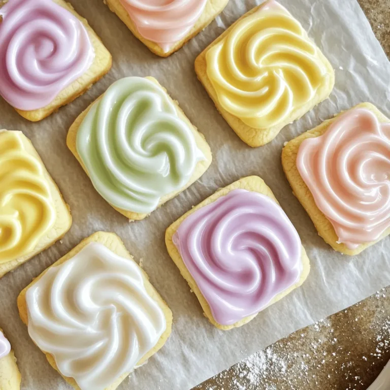 - 2 cups powdered sugar - 2 tablespoons meringue powder - 4 tablespoons warm water - 1 teaspoon vanilla extract - Food coloring (optional) - Parchment paper for easy cleanup Making icing that hardens fast can be simple with the right ingredients. I use powdered sugar as a base. It gives the icing a sweet taste. Meringue powder helps the icing set and hold its shape. Warm water makes it easy to mix. Vanilla extract adds a nice flavor. You can use food coloring to make your icing fun. For easy cleanup, I recommend using parchment paper. Lay it down before you start. It catches drips and keeps your workspace clean. This makes decorating your cookies a joy. You’ll find that these ingredients work well together. They help you create a beautiful finish on your cookies. If you want to see the full process, check out the Full Recipe. It guides you through each step to make perfect icing. First, grab a large mixing bowl. Sift together 2 cups of powdered sugar and 2 tablespoons of meringue powder. Sifting helps remove lumps and creates a smooth base for your icing. This step is key for a perfect finish on your cookies. Next, gradually add 4 tablespoons of warm water to the dry mix. Stir with a spatula or whisk. Keep mixing until the icing is thick yet pourable. This texture will help you create nice, even coats on your cookies. Now it's time to add some flavor. Mix in 1 teaspoon of vanilla extract. This will enhance the taste of your icing. If you want colorful designs, divide the icing into small bowls. Add food coloring one drop at a time. Stir well until you reach your desired color. To decorate, use a piping bag fitted with a round tip. Start by outlining the edges of your cookies. This creates a barrier. Let the outline set for a few minutes until it firms up. Then, fill in the center with icing. This gives your cookies a professional look. After decorating, let the cookies sit at room temperature for 6-8 hours. This time allows the icing to harden fully. A complete hardening creates a nice glaze. Make sure to keep them in a cool spot for the best results. To fix runny icing, add more powdered sugar. Start with a tablespoon at a time until you achieve the right thickness. If your icing is too thick, add a few drops of water to thin it out. This helps you create different designs easily. Adjust the thickness based on your design. For outlines, aim for a thicker icing. For filling in, a thinner icing works best. Test your icing on a plate first. This way, you can see how it flows before decorating your cookies. After decorating, keep your cookies fresh. Store them in an airtight container. This protects them from air and moisture. Use wax paper between layers to avoid sticking. Choose a container that seals tightly. Glass or plastic containers work great. This keeps your cookies tasty for longer. When serving, think about creative arrangements. Use a decorative platter for an eye-catching display. You can even add a ribbon around the platter for flair. For extra fun, sprinkle edible glitter on top of the icing. This gives your cookies a festive look. You can also use colored sprinkles for added texture and color. These little touches make your cookies stand out! {{image_4}} You can easily change the flavor of your icing by using different extracts. Here are some ideas: - Almond extract adds a sweet, nutty taste. - Lemon extract gives a fresh, zesty kick. - Peppermint extract brings a cool, minty flavor. You can also mix flavors for a unique icing. Try combining vanilla and almond for a rich taste. Or mix lemon and vanilla for a bright, sweet blend. Want to make your cookies stand out? Here are some fun color techniques: - Marbling Icing: To create a marbled effect, use two colors. Pour one color onto the cookie, then add drops of the second color. Use a toothpick to swirl them together gently. This makes beautiful patterns! - Rub-On Designs: You can use rub-on designs for added flair. These are easy to apply. Just place the design on the icing and rub gently. It transfers the design onto your cookie, giving it a professional look. If you want to change up the recipe, here are some alternative ingredients: - Substituting Meringue Powder: If you don’t have meringue powder, you can use egg whites. Just ensure they are pasteurized for safety. Use about 2 tablespoons of egg whites instead of 2 tablespoons of meringue powder. - Vegan Options: If you prefer a vegan icing, replace meringue powder with aquafaba. This is the liquid from canned chickpeas. It works well and gives you a nice, sturdy icing. Using these variations can make your sugar cookie icing even more exciting and fun! Meringue powder is made from dried egg whites. It helps create a strong icing. It adds stability, which keeps the icing from getting too soft. This means your cookies stay pretty and neat. Using meringue powder makes your icing shine and harden well. Typically, sugar cookie icing takes about 6 to 8 hours to dry. This time can change based on air flow and humidity. If it’s humid, the icing might take longer. A good tip is to let them dry at room temperature. Avoid moving them until they are fully set. Yes, you can make icing ahead of time. Store it in an airtight container. Keep it in the fridge for up to a week. Before using, stir it well to get the right consistency again. Humidity can affect icing. It may take longer to harden or even stay soft. To help with this, use a dehumidifier in the room. You can also wait for a dry day to decorate your cookies. This keeps your icing firm and looking great. If your icing is too thick, simply add a few drops of warm water. Mix well until it reaches the right consistency. You want it to be smooth and pourable. If it’s still thick, add more water bit by bit. This keeps your icing easy to work with. To make sweet glaze sugar cookie icing, start with simple steps. First, mix two cups of powdered sugar with two tablespoons of meringue powder in a bowl. Sift them together to remove lumps. Next, add four tablespoons of warm water while stirring. This helps create a thick yet pourable icing. Then, stir in one teaspoon of vanilla extract for flavor. If you want color, divide the icing into bowls and add food coloring. Use a piping bag to outline your cookies, allowing them to set for a few minutes. After that, fill in the centers. Let the cookies dry at room temperature for 6 to 8 hours, and enjoy the beautiful finish! - Prep Time: 15 minutes - Total Time: 8 hours - Servings: 24 cookies In this post, we explored how to make perfect sugar cookie icing. We discussed key ingredients like powdered sugar and meringue powder. Next, we covered step-by-step instructions to blend dry ingredients and achieve the right consistency. You learned useful decorating techniques and drying times. Remember to experiment with flavors and colors for a unique touch. Keep cookies fresh by storing them properly. Now, you can create beautiful and tasty cookies to impress everyone. Enjoy your baking adventure!