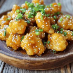 Honey Garlic Chicken Bites Flavorful Dinner Delight