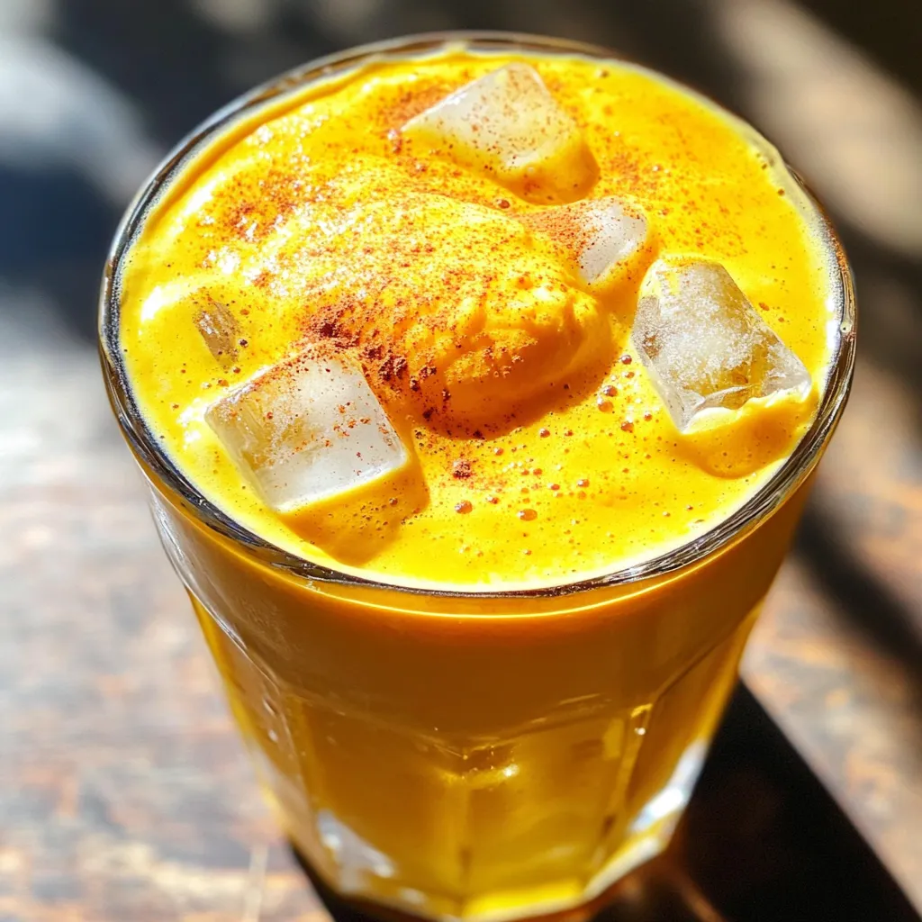 Pumpkin Cream Cold Foam Iced Coffee Refreshing Recipe