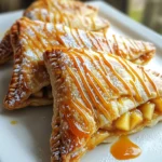 - 2 large apples, peeled, cored, and diced - 1 cup brown sugar - 1 teaspoon ground cinnamon - 2 tablespoons fresh lemon juice - 1 cup caramel sauce - 1 package refrigerated pie crusts - 1 egg (for egg wash) - 1 tablespoon milk - 1 tablespoon granulated sugar - A pinch of nutmeg for warmth - Chopped nuts for crunch - A splash of vanilla extract for sweetness - Sea salt to balance the sweetness - Medium mixing bowl - Medium saucepan - Rolling pin - Cookie cutter or glass for cutting circles - Fork for sealing edges - Whisk for egg wash - Parchment paper for baking sheet - Wire rack for cooling Start by gathering your apples. You need two large apples. Peel, core, and dice them into small pieces. In a medium bowl, mix the diced apples with one cup of brown sugar, one teaspoon of ground cinnamon, and two tablespoons of fresh lemon juice. Stir well to coat the apples. Let the mixture sit for about ten minutes. This waiting time helps the flavors blend together nicely. Next, transfer the apple mixture to a medium saucepan. Set the heat to medium. Cook the apples for about five to seven minutes. Stir occasionally until they soften a bit but still hold their shape. Once they are ready, remove them from the heat and let them cool down to room temperature. While the apples cool, prepare your pie crusts. Roll out the refrigerated pie crusts on a lightly floured surface. Use a cookie cutter or the rim of a glass to cut out circles that are about four inches wide. You should get around eight to ten circles, based on how thick your dough is. Preheat your oven to 400°F (200°C) during this process. On each dough circle, place about one tablespoon of the apple filling in the center. Drizzle a little caramel sauce over the filling for a sweet touch. Now, fold the dough over the filling to create a half-moon shape. Press the edges to seal them well. Use a fork to crimp the edges for a nice look and a secure seal. Repeat this with the rest of the dough and filling. In a small bowl, whisk together one egg and one tablespoon of milk to make an egg wash. Brush this mixture over the tops of the hand pies. Sprinkle some granulated sugar on top for added sweetness and crunch. Arrange the hand pies on a parchment-lined baking sheet, giving them space. Bake them in the preheated oven for about 20 to 25 minutes. They should turn golden brown and the crust should be flaky. Once done, let them cool slightly before serving. Enjoy these delicious treats warm with extra caramel sauce if you like! When making caramel apple hand pies, keep a few things in mind. First, use firm apples like Granny Smith or Honeycrisp. They hold their shape well during cooking. Second, let the apple filling sit for 10 minutes. This step helps the flavors blend and enhances the taste. - Choose a good pie crust. A store-bought crust is fine, but homemade adds a personal touch. - Work with cold dough. Cold dough makes a flakier crust. Chill it in the fridge before rolling it out. - Don’t overfill the pies. Use about 1 tablespoon of filling per pie. This keeps them from leaking during baking. Many home cooks make simple mistakes. Avoid these for the best hand pies. - Skipping the egg wash can lead to pale, unappealing pies. Always brush the tops with it for a golden color. - Not sealing the edges well can cause filling to leak. Press the edges firmly and crimp them with a fork. - Overcooking the apple filling can make it mushy. Cook just until slightly soft. This keeps the apples intact. A flaky crust is key to great hand pies. Here’s how to achieve it: - Use cold butter or shortening. This creates flaky layers as the fat melts during baking. - Don’t overwork the dough. Mix until just combined to avoid tough crusts. - Roll the dough evenly. Aim for about 1/8 inch thick. A consistent thickness ensures even baking. Follow these tips, and your caramel apple hand pies will turn out delicious every time! {{image_4}} You can mix flavors in many fun ways. Try adding spices like nutmeg or ginger to the apple filling. A pinch of vanilla extract can also boost the sweetness. You can even swap apples for pears or peaches. For a nutty twist, add chopped walnuts or pecans to the filling. These changes make each bite exciting and unique. To make these hand pies gluten-free, use a gluten-free pie crust. Many brands offer good options that taste great. For a vegan version, replace the egg wash with a splash of almond milk. You can also use a vegan caramel sauce. Check labels for dairy-free choices. These swaps keep the pies delicious without losing flavor. Seasons bring different fruits. In autumn, try adding cranberries or figs for a tart touch. In summer, fresh berries like blueberries or strawberries work well. In winter, citrus fruits like oranges can add a zing. Each fruit gives you a chance to explore new tastes and textures. Enjoy the flavors of each season with your hand pies! To keep your leftover hand pies fresh, place them in an airtight container. Line the container with paper towels to soak up extra moisture. This step helps keep the crust crispy. Store them at room temperature for up to two days. If you want to keep them longer, refrigeration works too, but the crust may lose some crispiness. Freezing hand pies is a great option for make-ahead snacks. Allow the baked pies to cool completely. Once cool, place them on a baking sheet lined with parchment paper. Freeze them for about one hour or until firm. After that, transfer the pies to a freezer-safe bag or container. They can stay in the freezer for up to three months. When ready to eat, you can bake them straight from the freezer. To reheat hand pies, preheat your oven to 350°F (175°C). Place the pies on a baking sheet lined with parchment paper. Heat them for about 10-15 minutes, or until they are warm and the crust is flaky again. Avoid using the microwave, as it can make the crust soggy. For an extra touch, brush the tops with a bit of melted butter before heating to add flavor. Yes, you can use other apples. I like Granny Smith for their tartness. Honeycrisp apples add sweetness and crunch. Mix and match for the best flavor. Just make sure the apples hold their shape when cooked. Making homemade caramel sauce is simple. You need just three ingredients: sugar, butter, and cream. 1. In a saucepan, heat 1 cup of sugar on medium heat. Stir until it melts and turns golden brown. 2. Add 6 tablespoons of butter and stir until melted. 3. Slowly pour in 1/2 cup of cream while stirring. Be careful; it will bubble! 4. Remove from heat and let it cool. Use it in your hand pies or drizzle on top for extra sweetness. Absolutely! Air frying hand pies gives them a nice, crispy crust. Preheat your air fryer to 375°F (190°C). 1. Place the hand pies in a single layer in the air fryer basket. 2. Cook for about 10-12 minutes, checking for golden brown color. 3. Enjoy them warm! This method saves time and makes cleanup easy. You learned how to make tasty hand pies with a lot of unique flavors. We covered the ingredients, cooking steps, and handy tips to improve your pie-making skills. You can try different fruits and even make them gluten-free or vegan. Remember to store leftovers properly and even freeze them for later. Making these pies is fun and easy. Enjoy your baking adventure and share it with friends!