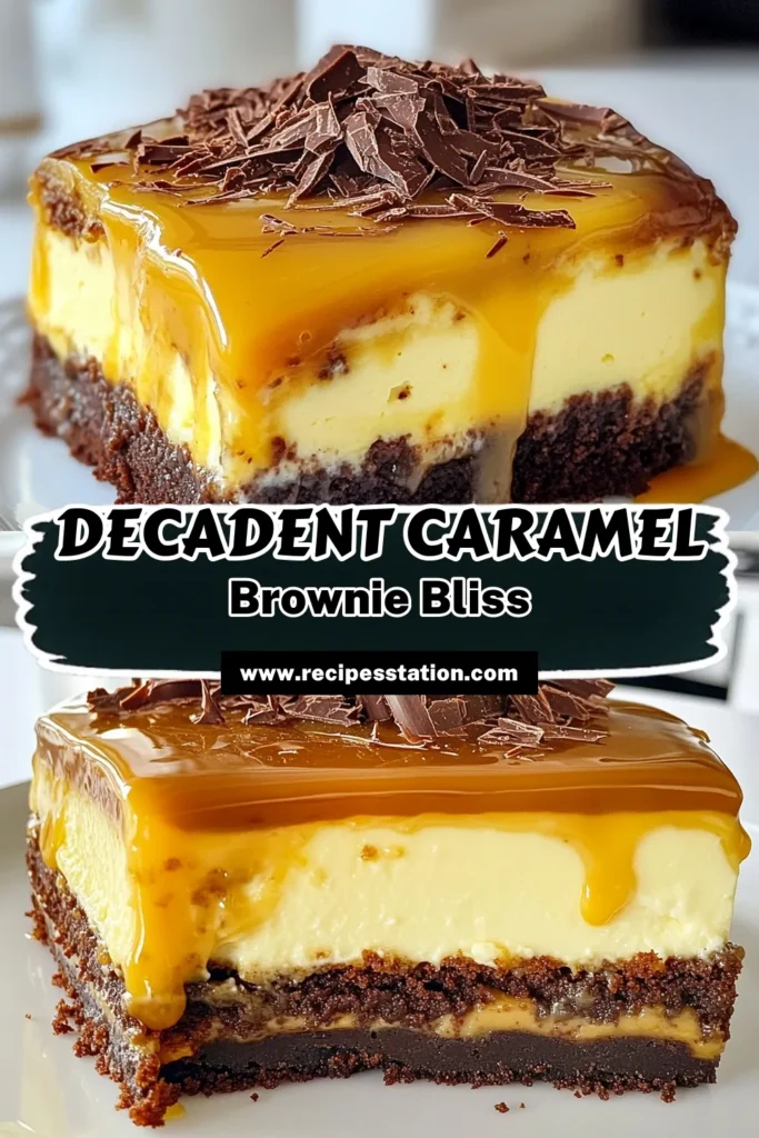 Indulge in the ultimate dessert with this Caramel Brownie Cheesecake recipe that perfectly combines rich brownie layers and creamy cheesecake, drizzled with luscious caramel sauce. This easy cream cheese brownies dessert will wow your guests and satisfy your sweet tooth! Perfect for special occasions or a delightful treat at home, save this recipe for your next baking adventure! #CaramelBrownieCheesecake #RichCheesecakeDesserts #BrownieLayerCheesecake #EasyCreamCheeseBrownies