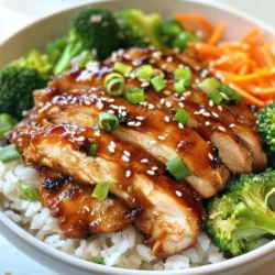 Spicy Korean BBQ Chicken Rice Bowl Delightful Recipe