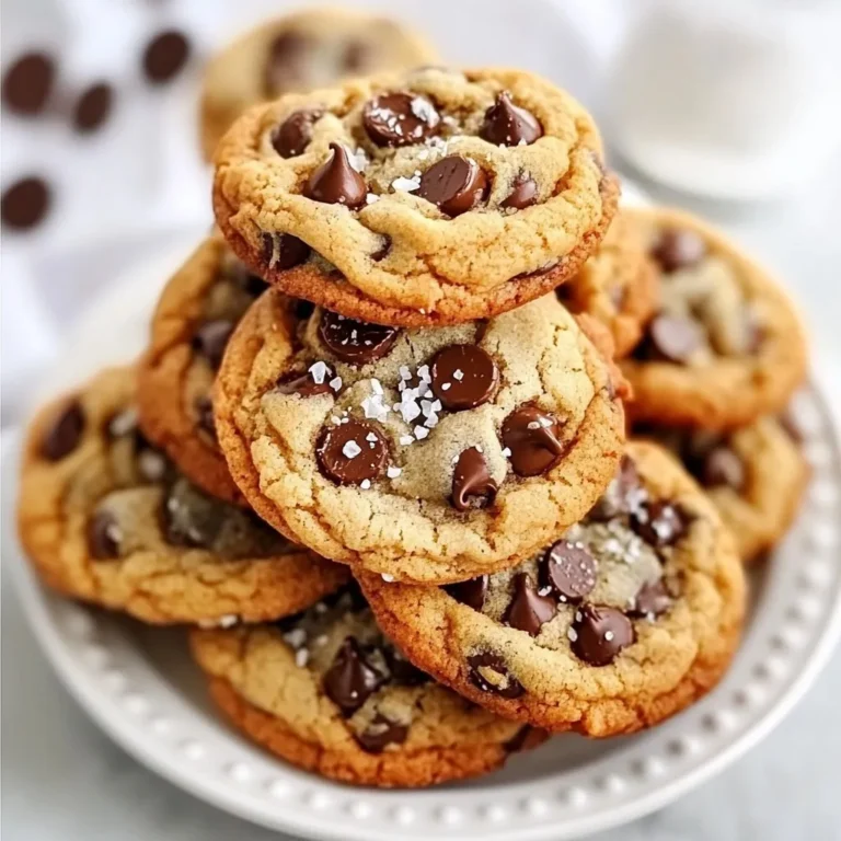 To make the ultimate chewy chocolate chip cookies, you need these simple ingredients: - 2 1/4 cups all-purpose flour - 1 teaspoon baking soda - 1 teaspoon salt - 3/4 cup unsalted butter, softened - 1 cup brown sugar, packed - 1/2 cup granulated sugar - 1 tablespoon pure vanilla extract - 2 large eggs - 2 cups semi-sweet chocolate chips - 1/2 cup chopped nuts (optional, walnuts or pecans) Each ingredient plays a key role. The flour gives structure. The baking soda helps the cookies rise. Salt enhances flavor. Softened butter adds richness and helps create that chewy texture. Brown sugar adds moisture and depth, while granulated sugar helps with crispness. Vanilla extract brings warmth. Eggs bind everything together. Chocolate chips provide that sweet, melty goodness. Nuts add a nice crunch, but they are optional. Using high-quality chocolate chips can really elevate your cookies. If you prefer a nut-free version, simply skip the nuts. Make sure all items are at room temperature for the best results. This mix of ingredients will create a cookie that is both chewy and delicious. Enjoy your baking! {{ingredient_image_2}} Start by preheating your oven to 350°F (175°C). This step is crucial for even baking. While it warms up, prepare your baking sheets. Line two sheets with parchment paper. This keeps your cookies from sticking and makes cleanup easy. In a medium bowl, whisk together the dry ingredients. Combine 2 1/4 cups of all-purpose flour, 1 teaspoon of baking soda, and 1 teaspoon of salt. Make sure there are no lumps. Set this bowl aside for later. Grab a large bowl for the next step. With an electric mixer, beat 3/4 cup of softened butter, 1 cup of brown sugar, and 1/2 cup of granulated sugar. Mix on medium speed for about 2-3 minutes. The blend should look pale and fluffy. This process adds air to your batter. Add 1 tablespoon of pure vanilla extract to your creamed mixture. Then, add in 2 large eggs. Do this one at a time. Mix well after each addition until everything is smooth. This helps bind your ingredients together. Now, gradually add the dry ingredients to the wet mixture. Use low speed on your mixer. Stop mixing once you no longer see flour streaks. Over-mixing can make your cookies tough, so be gentle. Take a spatula and fold in 2 cups of semi-sweet chocolate chips. If you like nuts, add 1/2 cup of chopped walnuts or pecans. Gently mix until the chocolate and nuts are evenly spread in the dough. Use a tablespoon to scoop out the dough. Roll each scoop into a ball. Place the cookie balls on the lined baking sheets, spacing them about 2 inches apart. This space allows them to spread while they bake. Put the baking sheets in your preheated oven. Bake for 10-12 minutes. Look for edges that are golden brown, while the centers stay soft. They will firm up as they cool, so don’t worry if they seem underbaked. Once baked, remove your cookies from the oven. Let them rest on the sheets for 5 minutes. Then, move them to wire racks to cool completely. The smell will be heavenly! Enjoy your chewy chocolate chip cookies with a glass of cold milk for the best treat. To get that chewy texture, use brown sugar. Brown sugar has more moisture than white sugar. This helps keep your cookies soft. Also, do not over-mix the dough. Mix just until the flour disappears. This keeps the cookies tender. Choose semi-sweet chocolate chips for a balanced flavor. They melt nicely and add rich taste. If you love dark chocolate, try using dark chocolate chips. For a fun twist, mix in some milk chocolate chips too. Store your cookies in an airtight container. This keeps them fresh and chewy for days. If you want to keep them longer, freeze the cookies. Wrap them tightly and place them in a freezer bag. They can last up to three months! Add a pinch of sea salt on top before baking. This brings out the chocolate flavor. You can also mix in a teaspoon of espresso powder for a rich taste. If you want nuts, walnuts or pecans work well. They add a nice crunch! Pro Tips Chill the Dough: For even chewier cookies, refrigerate the dough for at least 30 minutes before baking. This helps the flavors meld and prevents excessive spreading during baking. Use Room Temperature Ingredients: Ensure your butter and eggs are at room temperature for better incorporation into the batter, resulting in a smoother and more uniform dough. Don’t Over-Bake: Remove the cookies from the oven when the edges are golden brown and the centers look slightly underbaked. They will continue to firm up on the baking sheet. Experiment with Chocolate: Try using a mix of semi-sweet, milk chocolate, and dark chocolate chips for a more complex flavor profile in your cookies. {{image_4}} You can easily make these cookies nut-free. Just skip the chopped nuts in the recipe. The cookies will still be soft and chewy. You won't lose any flavor or texture. Enjoy them safe for those with nut allergies. For a gluten-free version, swap the all-purpose flour for a gluten-free blend. Make sure the blend has a good mix of starches and proteins. Look for one that works well in cookies. This way, you can still enjoy chewy cookies without gluten. Want to mix things up? You can add different flavors to your cookies. Here are some ideas: - Peanut butter chips: For a nutty taste without actual nuts. - Mint chocolate chips: For a refreshing twist. - Coconut flakes: For a tropical touch. - Dried fruit: Like cranberries or raisins, for a chewy surprise. These add-ins can make your cookies unique and fun! Experiment and find your favorite combination. To keep your cookies fresh, use an airtight container. Place parchment paper between layers to prevent sticking. Store in a cool, dry place. Avoid direct sunlight as it can make cookies stale. If you live in a humid area, consider refrigerating them. This helps maintain their chewy texture. Freezing cookie dough is a smart way to have fresh cookies anytime. First, scoop the dough into balls. Place them on a baking sheet and freeze until firm. Once frozen, transfer the balls to a zip-top bag. Label the bag with the date. You can store the dough for up to three months. When ready to bake, simply add a couple of minutes to the baking time. To enjoy warm cookies again, preheat your oven to 350°F (175°C). Place the cookies on a baking sheet. Heat them for about 5 minutes. You can also use a microwave for quick reheating. Just warm them for 10-15 seconds. This makes the chocolate chips melty and delicious! Yes, you can use different types of chocolate. Dark chocolate, milk chocolate, or even white chocolate all work great. Each type gives a unique taste. You can mix them too for a fun twist. Look for golden brown edges and a soft center. The center should look a bit underbaked. This means they will firm up as they cool. Don’t over-bake; you want them chewy! You can use granulated sugar instead. If you want a similar flavor, mix granulated sugar with molasses. Use one cup of granulated sugar and one tablespoon of molasses for a good swap. Flat cookies can happen for a few reasons. Too much butter can cause this. Also, if the dough is too warm when baked, it spreads too much. Chilling the dough before baking can help keep them thick. Yes, you can easily double the recipe. Just make sure you have enough space on your baking sheets. Also, keep an eye on the baking time. Larger batches may need a minute or two more. This blog post covered how to make delicious cookies. We discussed the ingredients you need and the steps to follow. I shared tips to get that perfect chewy texture. You can also explore fun variations like nut-free or gluten-free options. Remember to store your cookies right for the best taste. With these ideas, you can bake treats everyone will love. Enjoy sharing your cookies and making lasting memories. Happy baking!