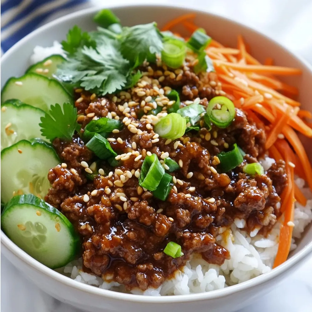 Quick Korean Beef Bowls Flavorful and Easy Meal