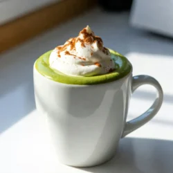 - 2 teaspoons high-quality matcha powder - 1 tablespoon hot water (ideally around 175&deg;F/80&deg;C) - 1 cup milk of your choice (dairy or plant-based) - 1 tablespoon maple syrup or honey (adjust to taste) - 1/4 teaspoon vanilla extract (optional) - A pinch of sea salt - Optional: whipped cream or frothed milk - Optional: a sprinkle of cinnamon or cocoa powder When making a matcha latte, the quality of your matcha matters. High-quality matcha has a vibrant green color and a rich, smooth taste. It comes from young tea leaves, ground to a fine powder. Cheap matcha can taste bitter or grassy. Investing in good matcha enhances the flavor of your drink. It also gives you more health benefits, like antioxidants. You can customize your matcha latte with add-ins and garnishes. Try adding whipped cream for a creamy touch. Frothed milk adds a nice texture. A sprinkle of cinnamon or cocoa powder on top makes it look fancy. If you like sweet drinks, adjust the maple syrup or honey to your taste. These options let you create your perfect drink. {{ingredient_image_2}} To start, measure out 2 teaspoons of high-quality matcha powder. Place it in a small bowl. Next, add 1 tablespoon of hot water. The water should be around 175&deg;F (80&deg;C). Now, use a bamboo whisk or a small electric frother. Whisk the matcha vigorously. Aim for a smooth and frothy texture. This helps prevent lumps. A silky matcha base is key to a great latte. In a small saucepan, pour in 1 cup of your chosen milk. Heat it on medium. If you want frothed milk, use a milk frother or steam it. Watch closely to avoid boiling. Boiling milk can lose its sweetness. Once warmed, stir in 1 tablespoon of maple syrup or honey. Add 1/4 teaspoon of vanilla extract if you like. Then, sprinkle a pinch of sea salt. This will enhance the flavors. Mix gently until everything is well combined. Take a large mug or your favorite cup. Carefully pour the warm milk mixture into it. Slowly, add the whisked matcha on top. This creates a lovely layered look. Use a spoon to stir gently. Mix until the matcha and milk are well blended. For a fancy touch, top your latte with whipped cream or frothed milk. A sprinkle of cinnamon or cocoa powder adds flavor and beauty. Serve your enchanting matcha latte and enjoy! To make your matcha latte smooth, start with high-quality matcha powder. Use a bamboo whisk or a small frother to blend it well with hot water. Whisk until it&rsquo;s frothy and has no lumps. This step makes all the difference! When heating your milk, avoid boiling it. Milk should be warm but not too hot. If you want a creamy texture, use a milk frother. A good foam adds richness to your drink. Sweetness is personal. You can add maple syrup or honey for sweetness. Start with one tablespoon, then taste it. If you want it sweeter, add more. You can also try different sweeteners to find your favorite. Just remember, a pinch of sea salt can help balance the sweetness too. It adds depth and enhances the flavors. Serving your matcha latte beautifully can impress anyone. Use a clear glass to show off the green and creamy layers. This adds visual appeal and makes the drink look special. For a final touch, add a sprig of mint or a sprinkle of cinnamon on top. If you want to go all out, whipped cream can add luxury. These small details make your latte not just a drink, but a treat! Pro Tips Quality Matcha Matters: Use high-quality matcha powder for the best flavor and vibrant color. Look for brands that offer ceremonial grade matcha for an authentic experience. Perfecting the Whisk: If you don&rsquo;t have a bamboo whisk, a small electric frother or even a milk frother can help achieve that frothy texture. Just be sure to whisk vigorously to avoid lumps! Milk Temperature: Heat your milk to around 150&deg;F (65&deg;C) for optimal sweetness and creaminess. Avoid boiling it, as this can alter the flavor negatively. Garnish for Glamour: Elevate your latte presentation by adding a sprinkle of cinnamon or cocoa powder on top. A sprig of mint or edible flowers can also make it visually stunning! {{image_4}} You can enjoy your matcha latte sweet or not. If you like sweetness, add maple syrup or honey. Start with one tablespoon, then taste. Adjust the sweetness to match your preference. If you prefer an unsweetened drink, skip the sweetener. The natural taste of matcha shines through this way. An iced matcha latte is great for hot days. To make one, whisk the matcha powder with hot water first. Then, fill a glass with ice. Pour in your milk of choice, followed by the sweetener. Finally, add the whisked matcha. Stir to mix and enjoy a refreshing sip! You have many options if you want a dairy-free matcha latte. Almond milk, oat milk, and coconut milk all work well. Each adds a unique flavor and texture. Choose a milk you enjoy best. Just follow the same steps in the recipe for a smooth, creamy drink. To keep your matcha fresh, store it in a cool and dark place. Use an airtight container to prevent moisture and light from affecting the flavor. Avoid keeping it near strong odors, as matcha can absorb them. For the best taste, use matcha within a few weeks after opening. If you have leftover matcha latte, store it in the fridge. Put it in a sealed container to keep it fresh. When ready to drink, simply reheat it gently on the stove or in the microwave. Avoid boiling it, as this can change the taste and texture. High-quality matcha powder lasts about six months to one year when stored properly. Check the packaging for a "best by" date for guidance. If you notice any change in color or smell, it is best to discard it. Keeping matcha powder in the fridge can help extend its freshness. The best milk for a matcha latte is the one you enjoy most. You can use dairy milk, almond milk, oat milk, or soy milk. Each type brings its own flavor and texture. If you want a creamier drink, whole milk works great. For a lighter option, try almond or oat milk. Choose what makes your latte taste best! No, cold water is not ideal for matcha. Hot water helps dissolve the matcha powder effectively. It also brings out the flavor better. Use water around 175&deg;F (80&deg;C) for the best results. This temperature helps create a smooth, frothy mix without burning the matcha. Matcha offers many health benefits. It is rich in antioxidants, which help fight free radicals. These compounds can support your immune system and may reduce the risk of chronic diseases. Matcha also boosts energy and focus due to its caffeine and L-theanine content. This combination provides a calm alertness without the jitters. Furthermore, matcha can improve metabolism and promote fat burning. Enjoying matcha in your latte can be a tasty way to add these benefits to your day! This article covered how to make a great matcha latte. We looked at key ingredients and the importance of using high-quality matcha. I shared steps for preparing the drink, from frothing the milk to serving. You'll also find tips for texture, sweetness, and presentation. I explored variations, including sweetened options and dairy-free alternatives. Lastly, I provided storage advice for matcha powder and prepared lattes. Enjoy your matcha journey! It&rsquo;s a simple yet rewarding drink you can make at home.