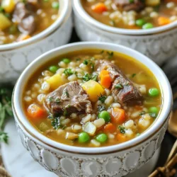 Scotch Broth Hearty Recipe for Comforting Warmth