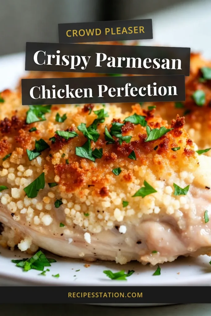 Discover the ultimate Air Fryer Parmesan Crusted Chicken recipe that's both healthy and delicious! This crispy chicken recipe features a perfect panko crust and is a fantastic addition to your collection of easy dinner ideas. With just a few simple ingredients, you can whip up this mouthwatering dish in under 30 minutes. Save this recipe for a quick and flavorful weeknight meal that everyone will love! #AirFryerRecipes #CrispyChicken #HealthyDinner #EasyDinners