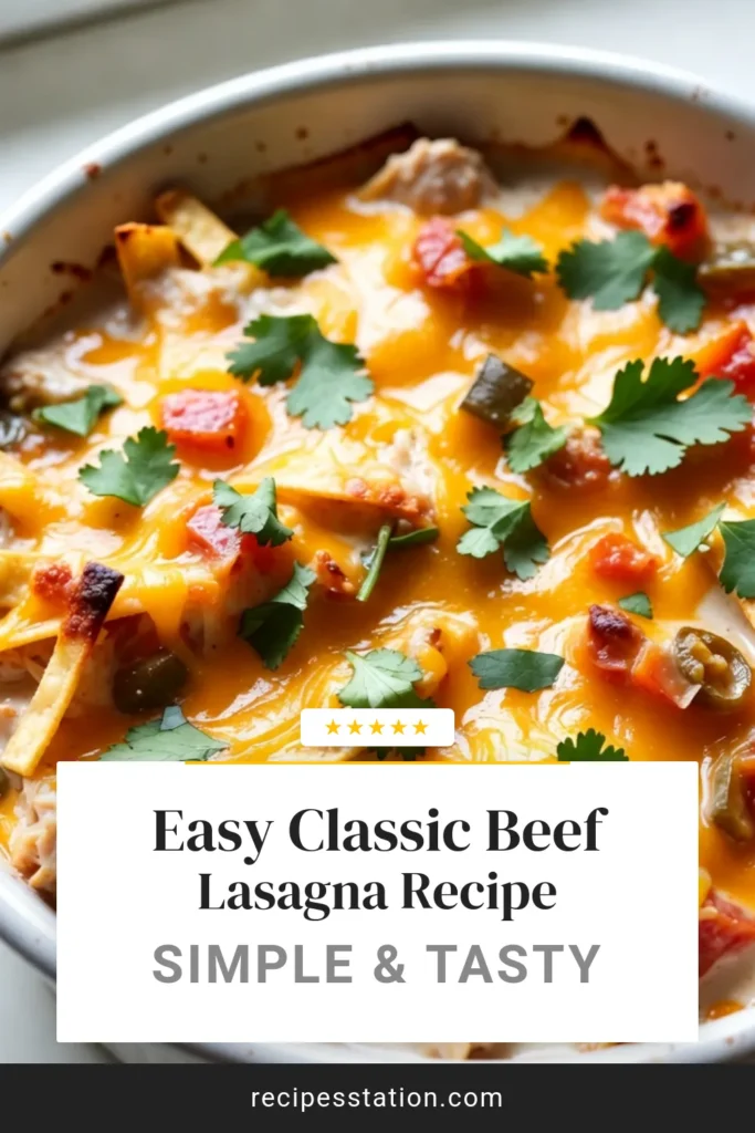 Discover the deliciousness of Royal Ranch Chicken Casserole, the ultimate easy chicken casserole recipe! This creamy chicken casserole with cheddar blends shredded chicken, diced tomatoes, and zesty spices, creating a delightful Mexican chicken casserole that's perfect for dinner. Bake this cheesy goodness and watch it become a family favorite! Try it and save for later! #ChickenCasserole #EasyDinnerRecipes #CheesyCasserole #ComfortFood