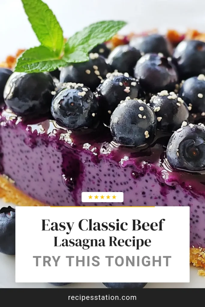 Looking for a refreshing and healthy dessert? Try this No-Bake Blueberry Chia Pie! Made with fresh blueberries, chia seeds, and a delicious almond crust, this vegan pie recipe is not only a tasty treat but also a nutritious option for any occasion. Perfect for summer gatherings or a light snack. Don&rsquo;t miss out on this easy chia seed dessert that's sure to impress. Save this healthy blueberry recipe for later! #NoBakeBlueberryPie #ChiaSeedDessert #HealthyBlueberryRecipe #VeganPieRecipe