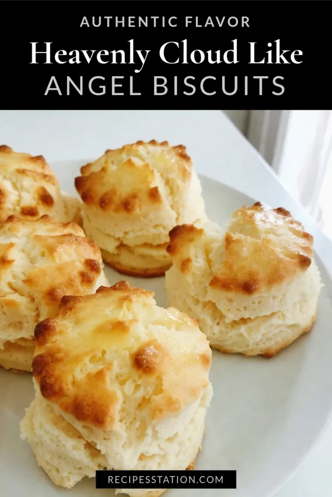 Discover the joy of baking with this fluffy angel biscuits recipe! These cloud-like biscuits, made with homemade biscuits with buttermilk, are incredibly easy to make and perfect for any meal. Enjoy their light texture and rich flavor by following this easy biscuit recipe. Perfect for breakfast or as a side, these angel biscuits are sure to impress. Try it today and experience the fluffy goodness! #BiscuitRecipe #HomemadeBiscuits #AngelBiscuits #BakingTips