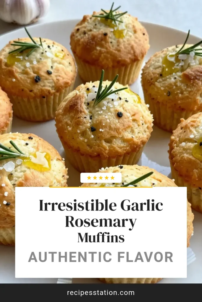 Looking for an easy focaccia recipe? Try these delicious Garlic Rosemary Focaccia Muffins! Made with homemade dough, these fluffy focaccia muffins are infused with aromatic garlic and fresh rosemary, creating the perfect bite-sized treat. Ideal for gatherings or a cozy night in, they are sure to impress. Don&rsquo;t miss out&mdash;save this recipe today and enjoy the delightful flavors of rosemary bread muffins! #FocacciaMuffins #EasyRecipes #HomemadeMuffins #BakingIdeas