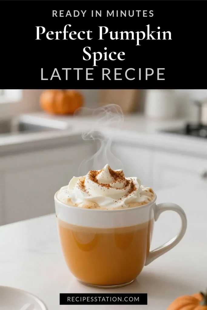 Warm up with this delicious homemade pumpkin spice latte recipe! Discover how to create a cozy fall drink right at home with this easy pumpkin spice coffee. Made with milk, pumpkin puree, and topped with whipped cream, it's a delightful treat for any autumn day. Follow our simple steps to enjoy the perfect pumpkin latte with whipped cream in just minutes. Save this recipe to your fall favorites! #PumpkinSpiceLatte #HomemadePumpkinLatte #CozyFallDrink #EasyPumpkinSpiceCoffee