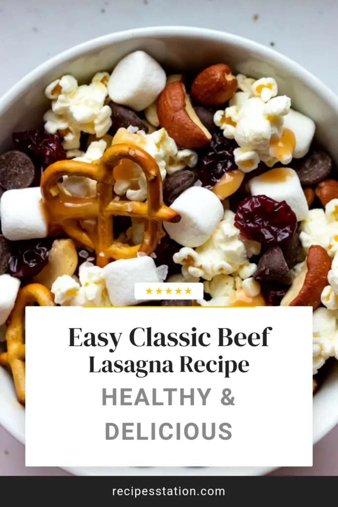 Indulge in this delicious Sweet and Salty Trash Snack Mix, the perfect blend of flavors for any occasion! This homemade snack mix recipe is quick and easy to make and features a mix of pretzels, popcorn, chocolate chips, and more. Enjoy this easy pretzel snack mix at parties or as a treat at home. Try our chocolate popcorn mix for a delightful twist! Save this party snack mix recipe for your next gathering! #SnackMix #PartyFood #HomemadeTreats #EasyRecipes