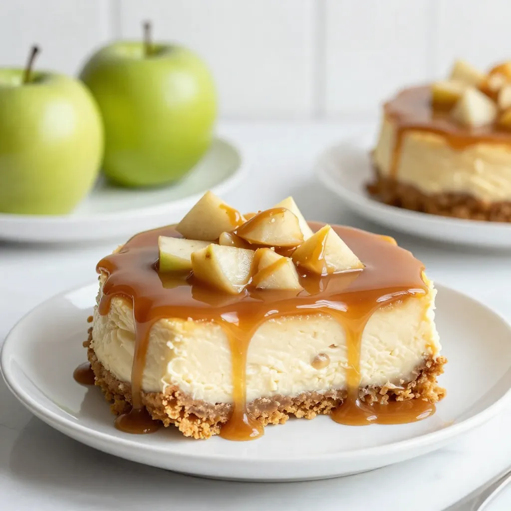 Caramel Apple Cheesecake Delightful and Rich Dessert